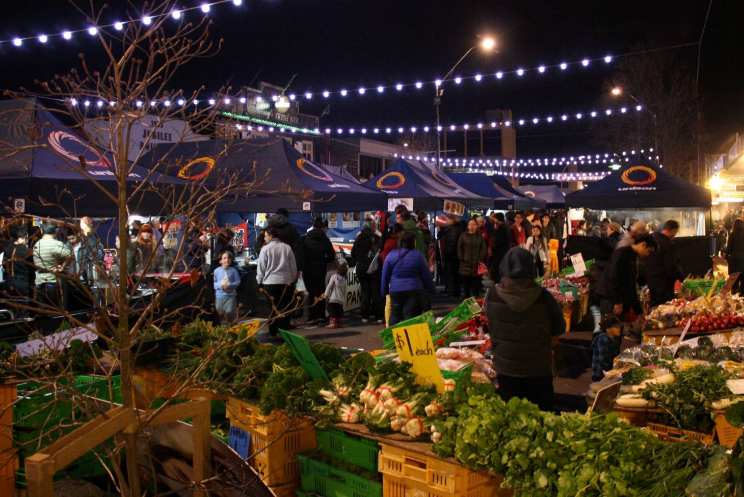 The Rotorua Night Markets.