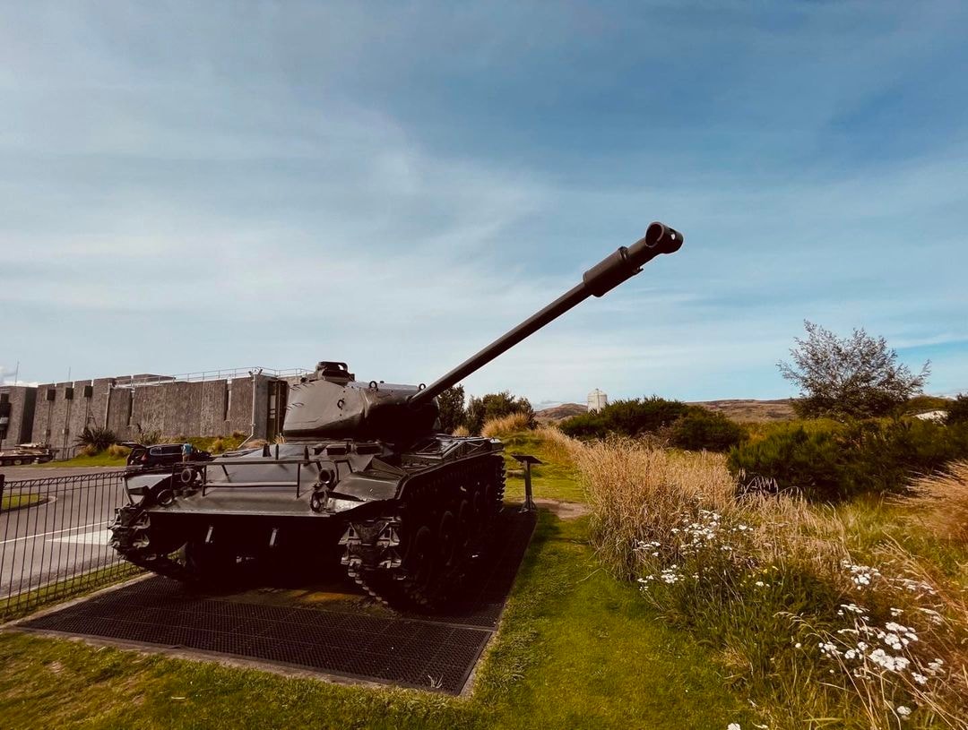 A tank at the Waiouru Army Museum.