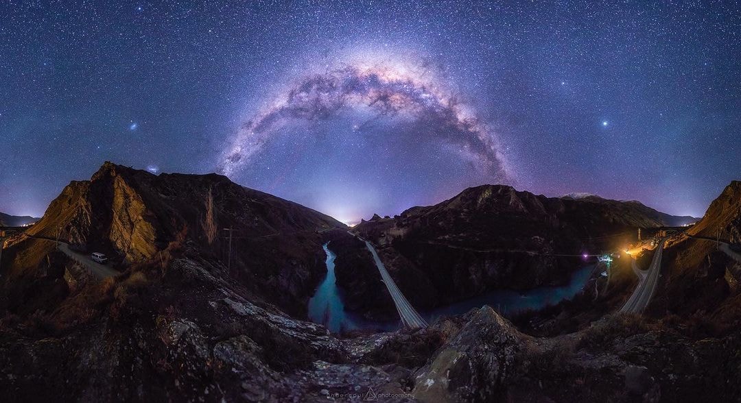 Great astro photography shot with the milky way, only found while star gazing in Queenstown.