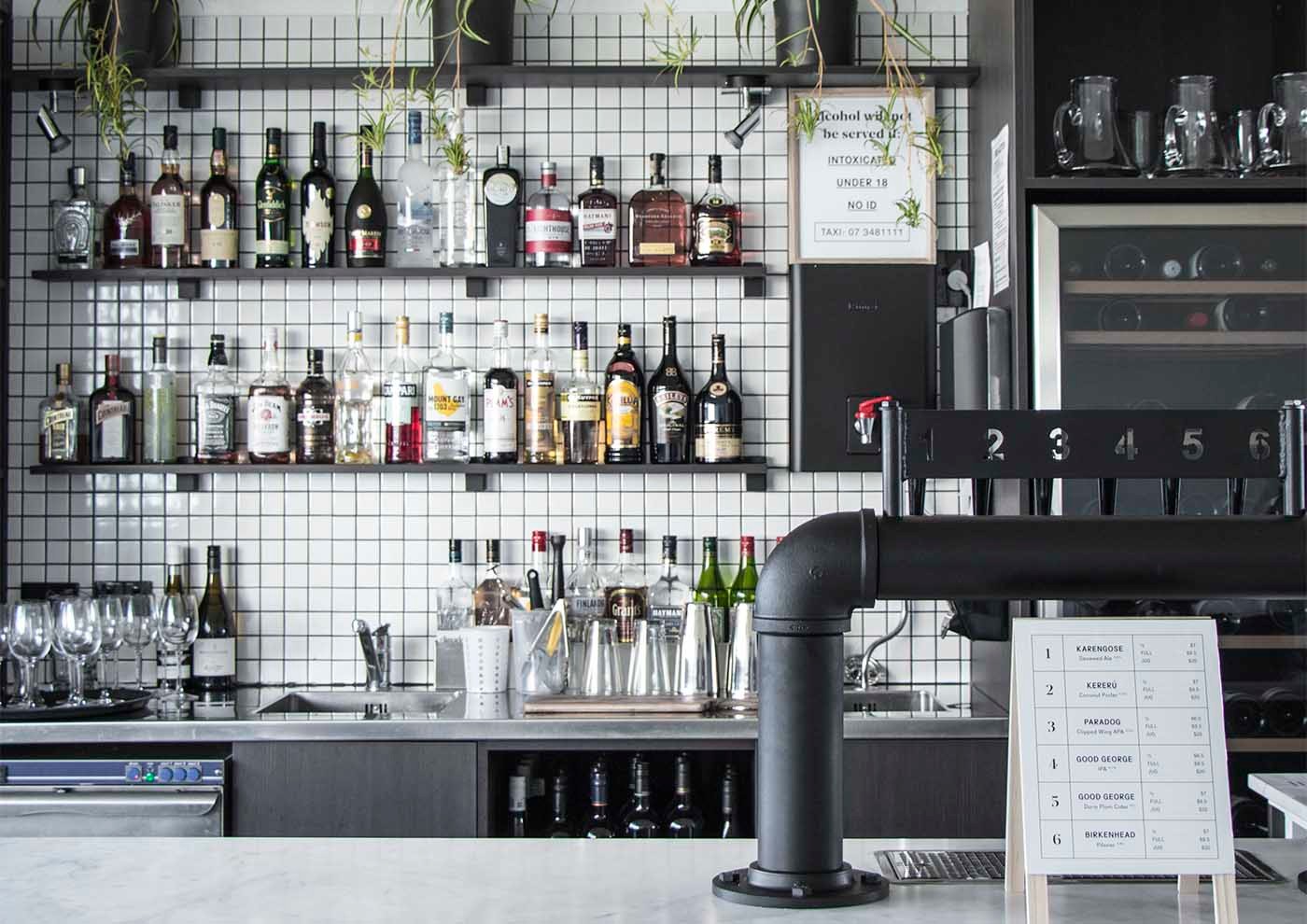 The Tonic Bar at The Terrace Rotorua.